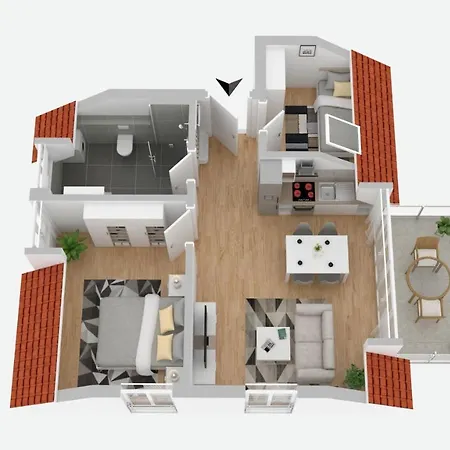 Wattkieker Apartment *